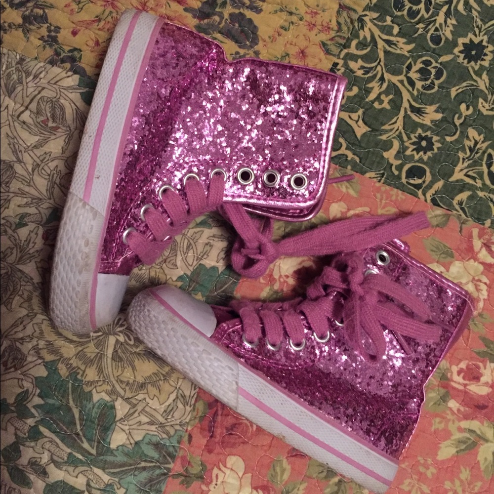 Glitter Sneakers 7T